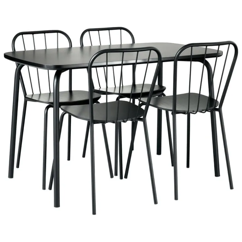 Maze Same chair, black - black oak