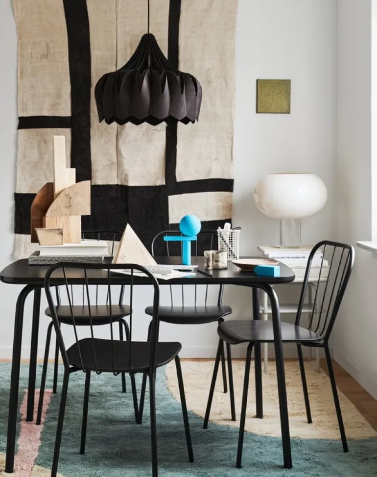 Maze Same chair, black - black oak