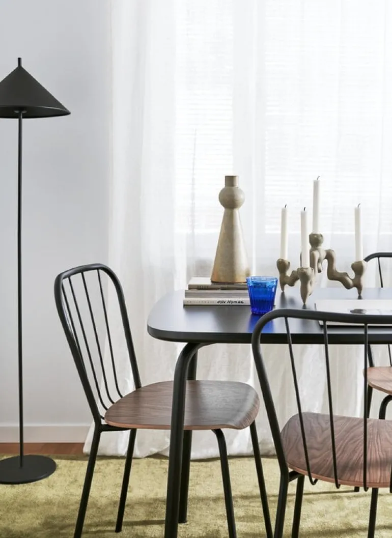 Maze Same table, 70 x 115 cm, black