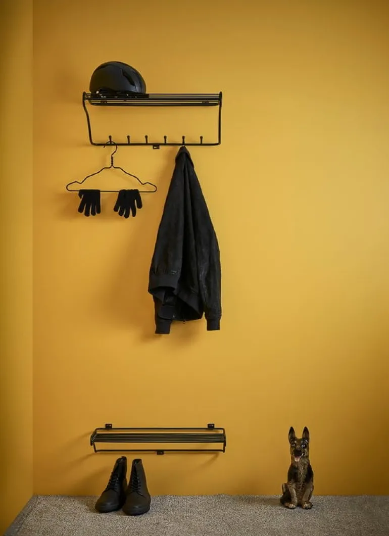 Maze Shoe Shelf, black