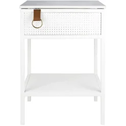 Maze Tracy side table, left, white