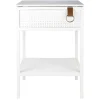 Maze Tracy side table, right, white