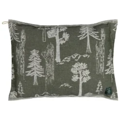 Metsä/Skogen Boletus sauna pillow, large, olive - off-white