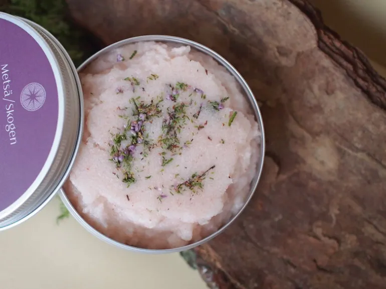 Metsä/Skogen Heather salt scrub 150 g