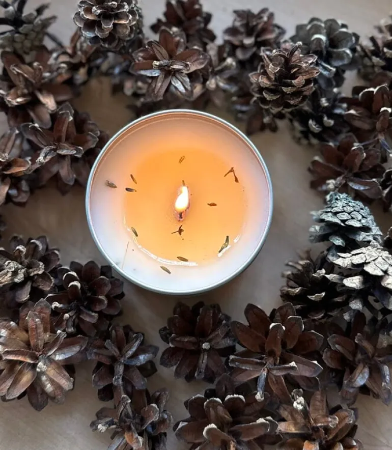 Metsä/Skogen Soy wax candle 180 g, summer cottage