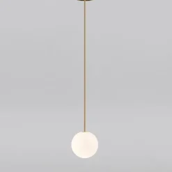 Michael Anastassiades Brass Architectural Collection pendant 250, polished brass