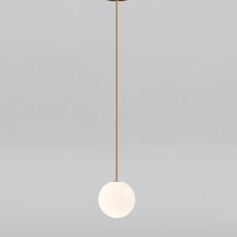 Michael Anastassiades Brass Architectural Collection pendant 250, polished brass
