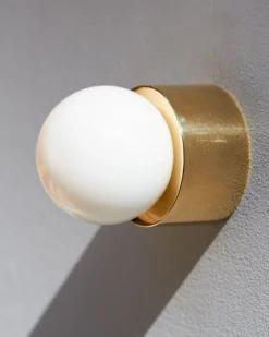 Michael Anastassiades Brass Architectural Collection wall/ceiling lamp 60, polished brass