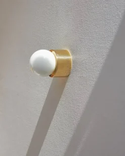 Michael Anastassiades Brass Architectural Collection wall/ceiling lamp 60, polished brass