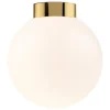 Michael Anastassiades Brass Architectural Collection wall/ceiling lamp 250, polished brass