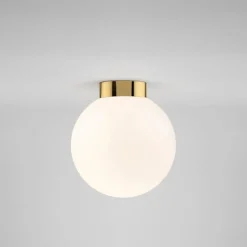 Michael Anastassiades Brass Architectural Collection wall/ceiling lamp 250, polished brass