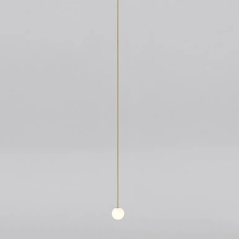 Michael Anastassiades Brass Architectural Collection pendant 80, polished brass