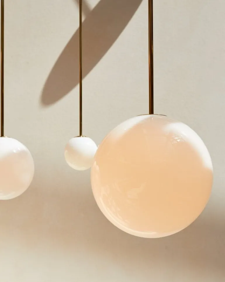 Michael Anastassiades Brass Architectural Collection pendant 80, polished brass