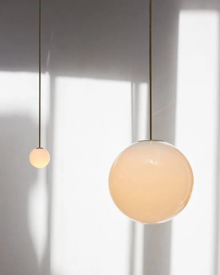 Michael Anastassiades Brass Architectural Collection pendant 80, polished brass