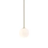 Michael Anastassiades Brass Architectural Collection pendant 150, polished brass