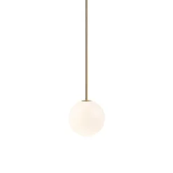 Michael Anastassiades Brass Architectural Collection pendant 150, polished brass