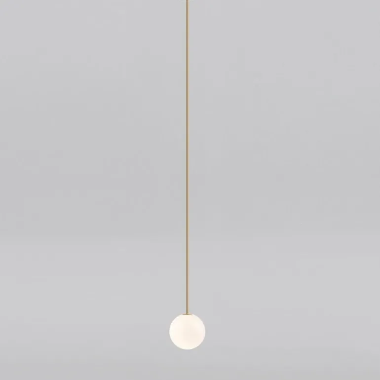 Michael Anastassiades Brass Architectural Collection pendant 150, polished brass