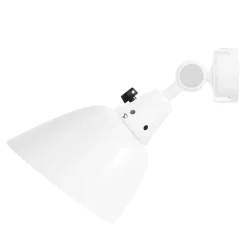 Midgard Modular 555 wall lamp, white - aluminium