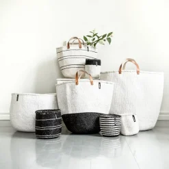 Mifuko Kiondo basket S, white