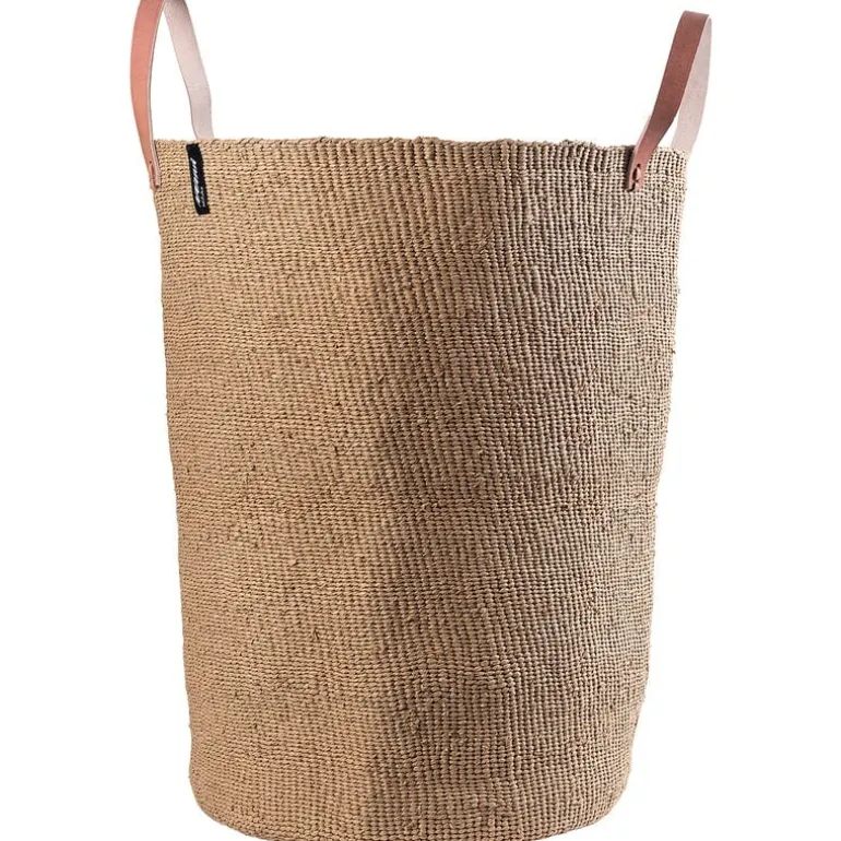 Mifuko Kiondo floor basket, XL, brown