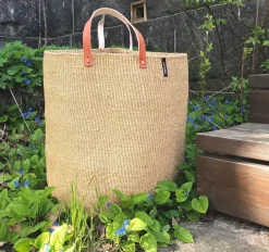 Mifuko Kiondo floor basket, XL, brown