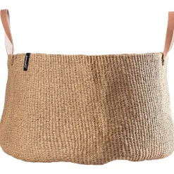 Mifuko Kiondo floor basket, XXL, brown
