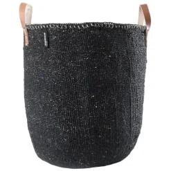 Mifuko Kiondo market basket, L, black