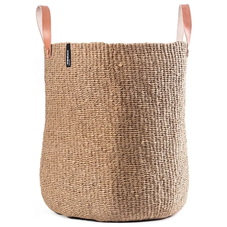 Mifuko Kiondo market basket, L, brown