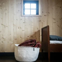 Mifuko Kiondo market basket, XXL, white