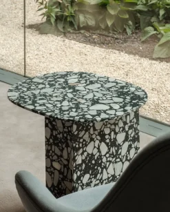 Miniforms Chap side table, Palladio Moro marble