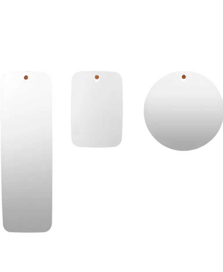 Miniforms Les Brothers mirror, round, 65 cm, beech