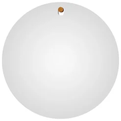 Miniforms Middle Brothers mirror, round, 90 cm, beech