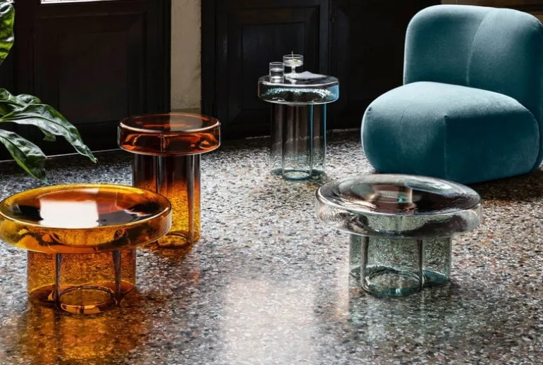 Miniforms Soda coffee table, amber