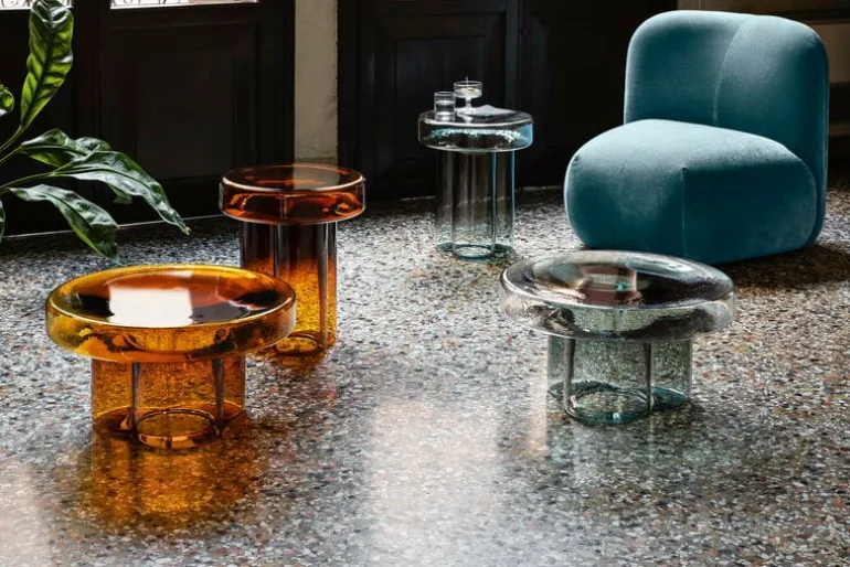 Miniforms Soda coffee table, amber