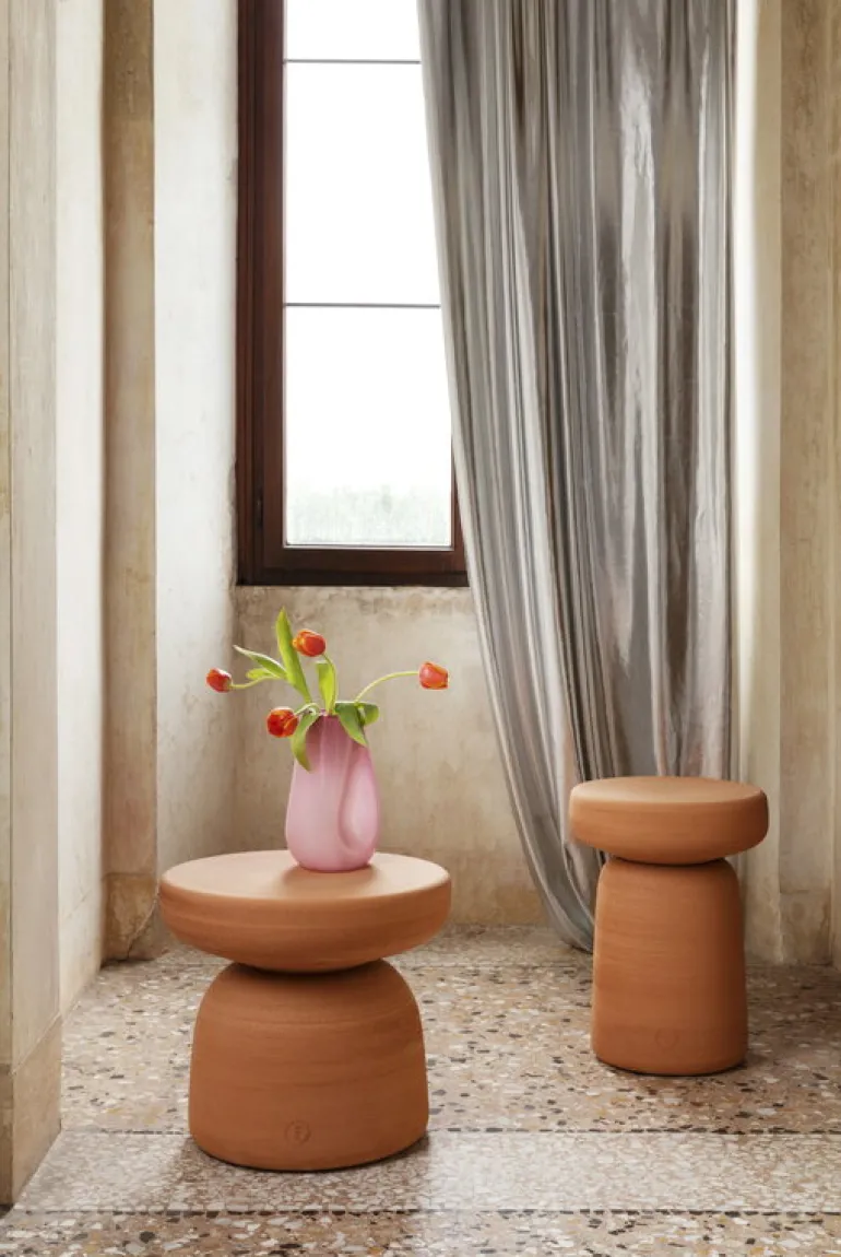 Miniforms Tototò coffee table, terracotta