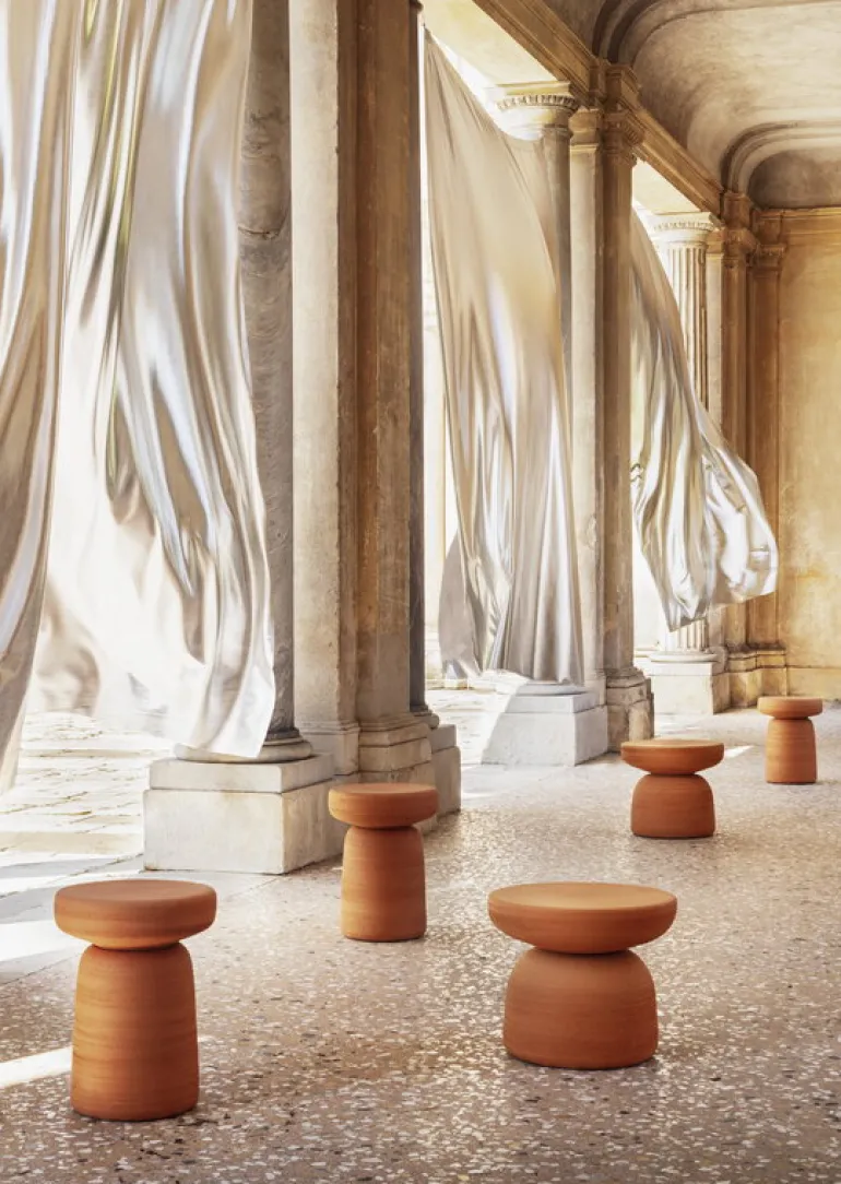 Miniforms Tototò coffee table, terracotta