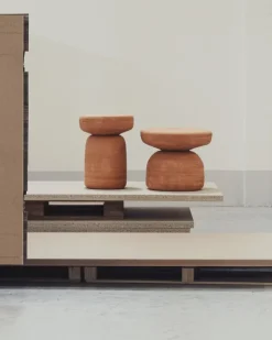 Miniforms Tototò side table, terracotta