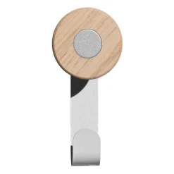 Mizetto Bloom Wall single hook, 5 pcs, signal white