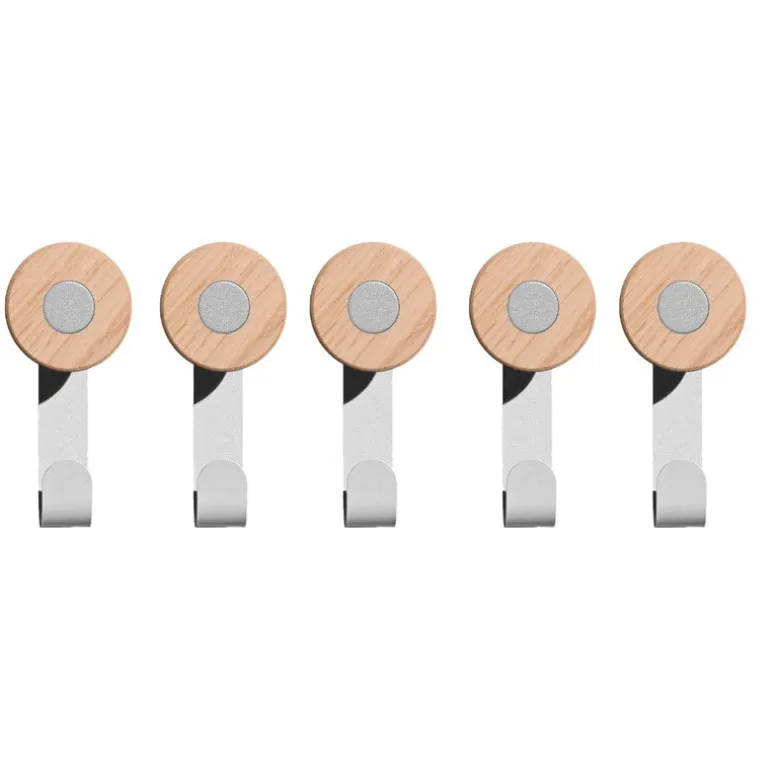 Mizetto Bloom Wall single hook, 5 pcs, signal white