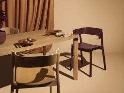 Mizetto Enfold armchair, deep burgundy