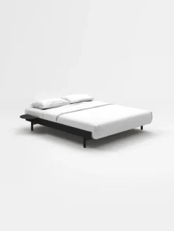 Moebe Bed, 90-180 cm, black
