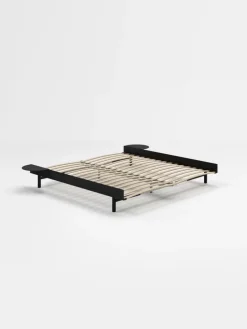 Moebe Bed, 90-180 cm, black