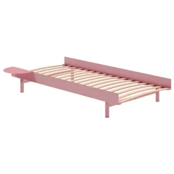 Moebe Bed, 90-180 cm, dusty rose