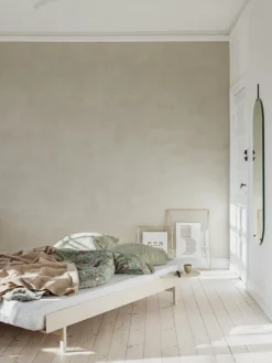 Moebe Bed, high, 90-180 cm, sand