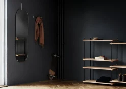 Moebe Coat rack 40 cm, chrome