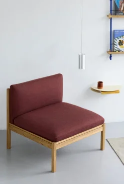 Moebe Half Moon shelf, large, sand