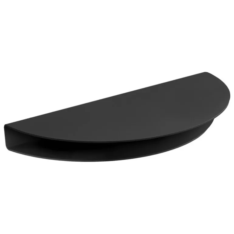 Moebe Half Moon shelf, large, black