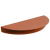 Moebe Half Moon shelf, large, terracotta