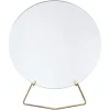 Moebe Standing mirror 30 cm, brass