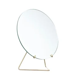 Moebe Standing mirror 30 cm, brass